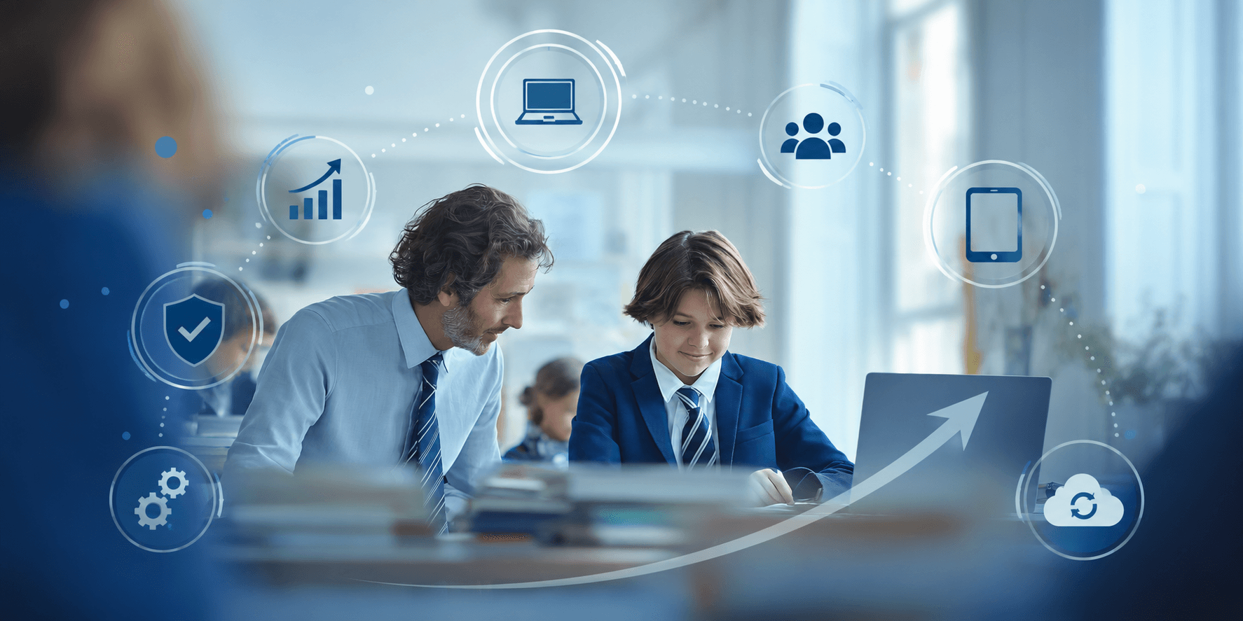 Scaling 1-to-1 Device Schemes Across Trusts Without Losing Control or Trust