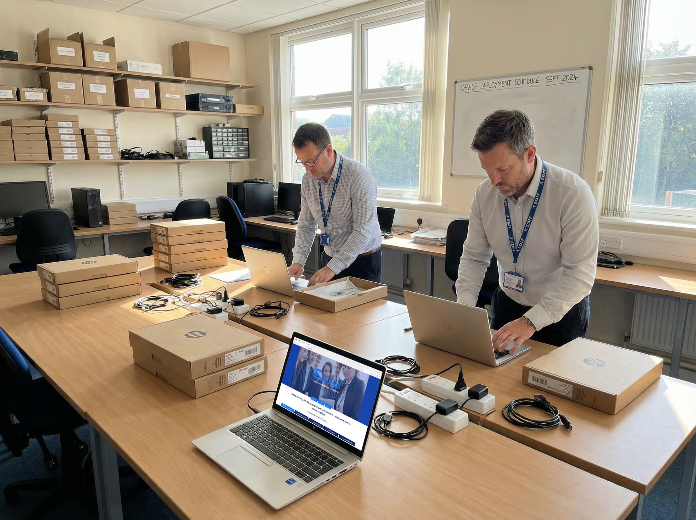 Reducing Admin Isn’t About Automation, It’s About Design in a 1 to 1 Technology Programme